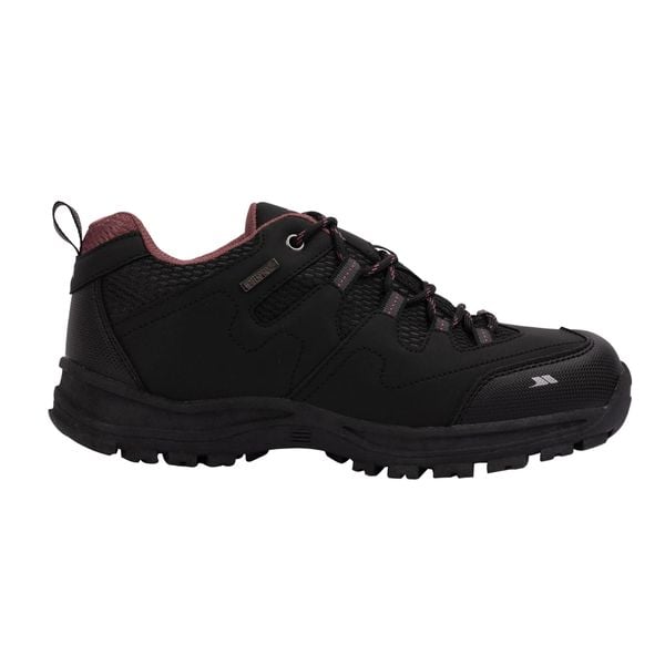 Buty Turystyczne Damskie Mitzi Low Cut. Czarne trekkingi Trespass, z materiału, trekkingowe. Za 256.99 zł.