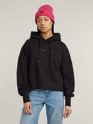 G-Star Bluza w kolorze czarnym rozmiar: XL. Czarne bluzy G-Star, xl, bez wzorów, z bawełny, z kapturem. Za 189.29 zł.