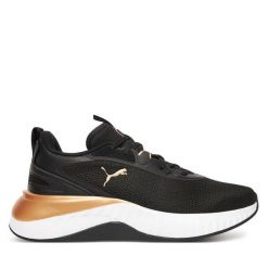 Buty do biegania Puma. Czarne obuwie sportowe Puma, bez zapięcia, do biegania. Za 299.99 zł.
