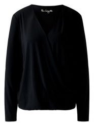 Miss Lagotte Koszulka w kolorze granatowym rozmiar: 38. Niebieskie bluzki Miss Lagotte, bez wzorów, bez kołnierzyka, bez ramiączek. Za 135.81 zł.