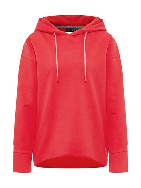 ELBSAND Bluza "Danea" w kolorze czerwonym rozmiar: M. Czerwone bluzy ELBSAND, m, bez wzorów, z kapturem. Za 169.95 zł.