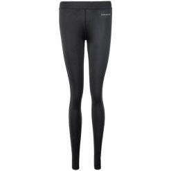 Długie legginsy damskie Endurance Zenta. Czarne legginsy ENDURANCE, s, bez wzorów, z elastanu, długie. Za 178.50 zł.