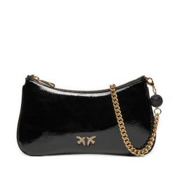 Torebka PINKO. Czarne torebki klasyczne Pinko, bez wzorów, bez dodatków. Za 1,079.00 zł.