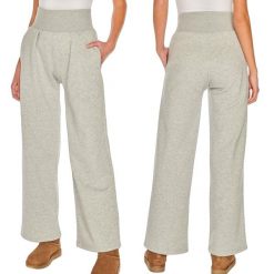 Spodnie sportowe damskie Puma 534293 04 dresowe. Szare spodnie sportowe Puma, bez wzorów, z dresówki. Za 149.00 zł.