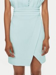 MVP Wardrobe Spódnica trapezowa MVPE4GO135.0CP0037 Błękitny Classic Fit. Niebieskie spódnice MVP Wardrobe, bez wzorów, z wiskozy, trapezowe. Za 889.99 zł.