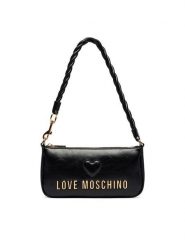 LOVE MOSCHINO Torebka JC4132PP1PL1100A Czarny. Czarne torebki klasyczne Love Moschino, bez wzorów, ze skóry, bez dodatków. Za 879.99 zł.