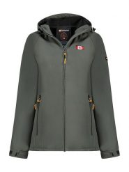 Canadian Peak Kurtka softshellowa "Tamilaloreak" w kolorze szarym rozmiar: L. Szare kurtki sportowe Canadian Peak, l, bez wzorów, bez kaptura, outdoorowe. Za 188.95 zł.
