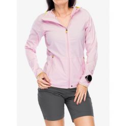 Kurtka przeciwwiatrowa damska Haglofs L.I.M Tempo Trail Jacket. Czerwone kurtki sportowe Haglöfs, l, bez wzorów, z softshellu, bez kaptura, trekkingowe. Za 608.99 zł.