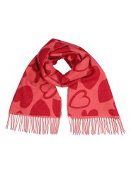 Pieces Szal w kolorze czerwonym rozmiar: onesize. Czerwone szaliki Pieces, bez wzorów, z materiału. Za 69.99 zł.