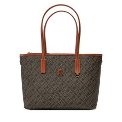Torebka Tommy Hilfiger. Czarne torebki klasyczne TOMMY HILFIGER, bez wzorów, bez dodatków. Za 479.99 zł.