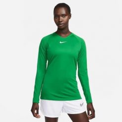 Bluza Nike Dri-FIT Park First Layer, Kobiety. Zielone bluzy Nike, m, bez wzorów, z poliesteru, bez kaptura. Za 114.75 zł.