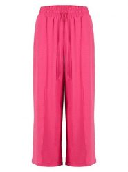 Roadsign Kuloty w kolorze różowym rozmiar: M. Różowe spodnie materiałowe Roadsign, m, bez wzorów, z materiału. Za 60.99 zł.