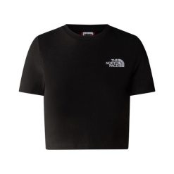 The North Face Koszulka S/S Essential Cropped Nf0A55Aojk3. Czarne koszulki sportowe The North Face, bez wzorów, bez ramiączek. Za 107.99 zł.