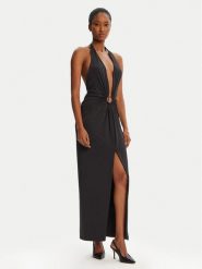 BARDOT Sukienka koktajlowa Alma Plunging 59914DB Czarny Regular Fit. Czarne sukienki Bardot, xl, bez wzorów, z syntetyku, wizytowe, bez kołnierzyka, bez ramiączek. Za 529.99 zł.