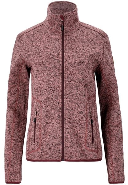 Bluza damska Whistler Samani Melange. Czerwone bluzy Whistler, bez wzorów, z materiału, bez kaptura. Za 149.99 zł.