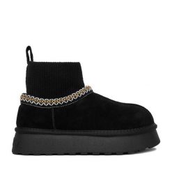 Śniegowce Badura. Czarne trapery i śniegowce Badura. Za 199.99 zł.