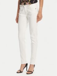 Versace Jeans Couture Jeansy 78HAB5K1 Biały Skinny Fit. Białe jeansy Versace Jeans Couture, bez wzorów. Za 579.99 zł.