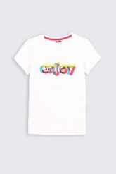 T-shirt z krótkim rękawem. T-shirty MOKIDA, bez wzorów, bez kołnierzyka, bez ramiączek. W wyprzedaży za 1.00 zł.