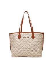 Valentino Torebka Lady Re VBS8GT02 Biały. Białe shopper Valentino, bez wzorów, ze skóry, bez dodatków. Za 369.99 zł.