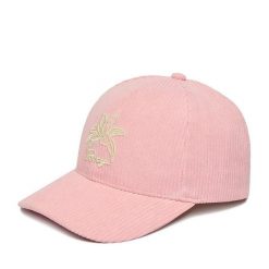 Czapka z daszkiem Roxy. Czerwone czapki Roxy, bez wzorów. Za 39.99 zł.