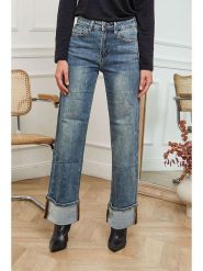 Joséfine Dżinsy "Djunia" w kolorze niebieskim rozmiar: 38. Niebieskie jeansy Joséfine, bez wzorów. Za 144.24 zł.