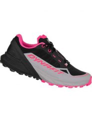DYNAFIT Buty "ULTRA 50" w kolorze czarno-szaro-różowym do biegania rozmiar: 40,5. Czarne obuwie sportowe Dynafit, z gore-texu, bez zapięcia, do biegania, gore-tex. Za 339.00 zł.