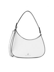Beverly Hills Polo Club Torebka BHPC-B-003-06 Biały. Białe torebki klasyczne Beverly Hills Polo Club, bez wzorów, z materiału, bez dodatków. Za 179.99 zł.