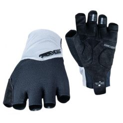 Rękawiczki RC1 SHORTY - CEMENT/CZARNE (cementowo-szare/czarne) - M/9. Czarne spodnie sportowe FIVE GLOVES, m, bez wzorów, rowerowe. Za 95.00 zł.
