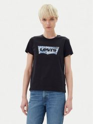 Levi's® T-Shirt Perfect 17369-2930 Czarny Regular Fit. Czarne t-shirty m, bez wzorów, z bawełny, bez kołnierzyka, bez ramiączek. Za 89.99 zł.