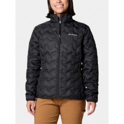Kurtka Puchowa Damska Columbia Delta Ridge II. Czarne kurtki sportowe Columbia, na jesień, m, bez wzorów, z puchu, bez kaptura, trekkingowe, omni-heat (columbia). Za 749.00 zł.