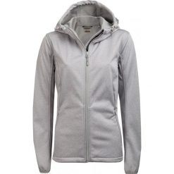 Softshell damski SFD600 - chłodny jasny szary melanż - Outhorn. Kurtki sportowe Outhorn. W wyprzedaży za 129.99 zł.
