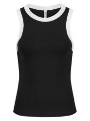 Sublevel Top w kolorze czarnym rozmiar: S. Czarne topy Sublevel, s, bez wzorów, bez kołnierzyka, bez ramiączek. Za 39.99 zł.