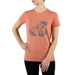 T-shirt damski Viking Bamboo Hopi Lady. Czerwone t-shirty Viking, l, bez wzorów, bez kołnierzyka, bez ramiączek. W wyprzedaży za 97.43 zł.