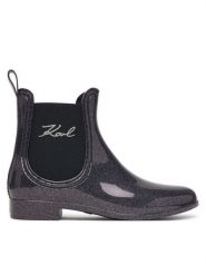 KARL LAGERFELD Kalosze KL94775S Fioletowy. Fioletowe kalosze KARL LAGERFELD, bez wzorów, z syntetyku. Za 439.99 zł.