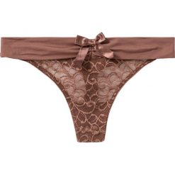 Stringi bonprix czekoladowy. Stringi bonprix. Za 29.99 zł.