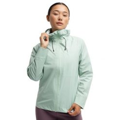 Damska wodoodporna turystyczna kurtka rowerowa Kolarstwo Siroko Grace Light Gree. Zielone kurtki sportowe SIROKO, bez wzorów, z tkaniny, z kapturem, rowerowe. Za 679.00 zł.