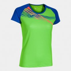 Damski jersey Joma Elite X. Niebieskie koszulki sportowe Joma, bez wzorów, z jersey, bez ramiączek, do biegania. W wyprzedaży za 125.40 zł.