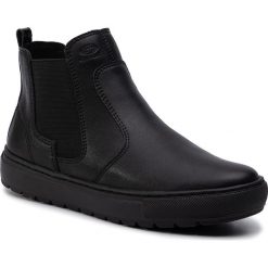 Sztyblety GEOX - D Breeda A D942QA 05402 C9999 Black. Czarne botki Geox, bez wzorów, z futra, bez obcasa, bez zapięcia. Za 349.00 zł.