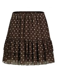 Sublevel Spódnica w kolorze ciemnobrązowym rozmiar: M/L. Brązowe spódnice Sublevel, l, bez wzorów, mini. Za 82.99 zł.