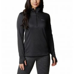 Bluza turystyczna damska Columbia Park View Grid Fleece. Szare bluzy Columbia, m, bez wzorów, bez kaptura. Za 231.99 zł.