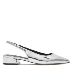 Baleriny Nine West. Szare baleriny Nine West, bez wzorów, bez obcasa. Za 199.99 zł.