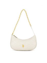 U.S. Polo Assn. Torebka BEUXT8445WVP Beżowy. Brązowe torebki klasyczne U.S. Polo Assn., bez wzorów, z tworzywa sztucznego, bez dodatków. Za 239.99 zł.