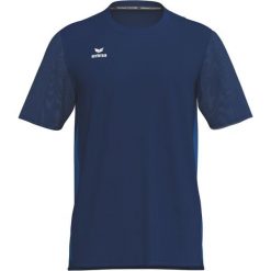Koszulka Erima T&f Wings Function Blue Junior. Niebieskie bluzki 55PROTEC, bez wzorów, z materiału, sportowe, bez kołnierzyka, bez ramiączek. Za 249.99 zł.