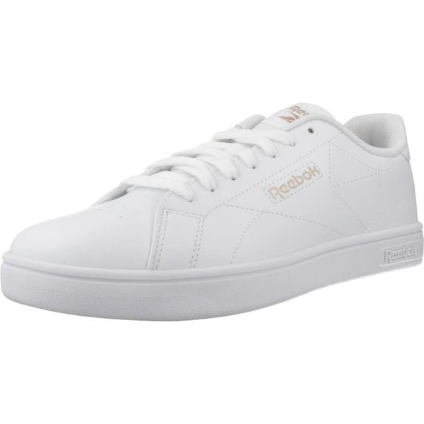 Buty REEBOK COURT CLEAN Biały. Białe trekkingi Reebok, z materiału, trekkingowe. Za 189.00 zł.