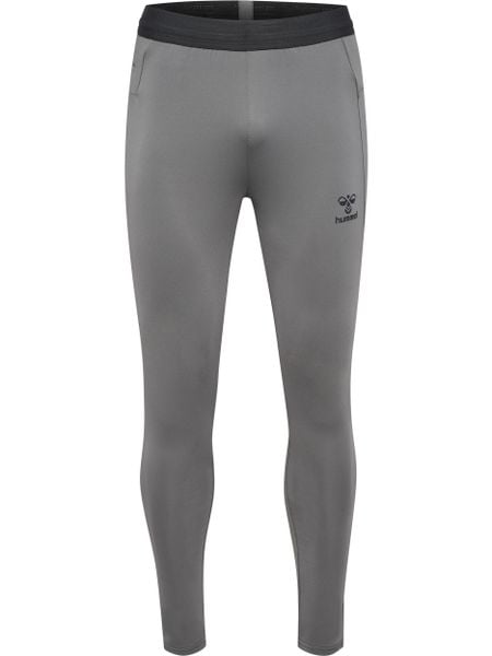 Legginsy Hummel Pro. Szare legginsy Hummel, m, bez wzorów, z materiału. Za 266.00 zł.
