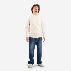 Second Life - Bluza skaterska z kolekcji Roos Zwetsloot, beżowa,... - Stan Dobry. Białe bluzy DECATHLON, xs, bez wzorów, z bawełny, bez kaptura. Za 29.99 zł.