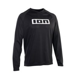 Bluza rowerowa ION Logo LS. Czarne bluzy ION, bez wzorów, bez kaptura. Za 203.99 zł.