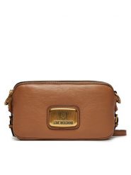 LOVE MOSCHINO Torebka JC4272PP0LKB0208 Brązowy. Brązowe listonoszki Love Moschino, bez wzorów, ze skóry, bez dodatków. Za 469.99 zł.