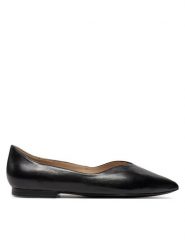 Caprice Baleriny 9-22110-42 Czarny. Czarne baleriny Caprice, bez wzorów, ze skóry, bez obcasa. Za 244.99 zł.