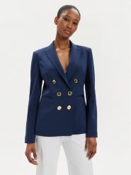 Pinko Marynarka Alexia Giacca . 100256 A1L3 Granatowy Regular Fit. Niebieskie marynarki i żakiety Pinko, l, bez wzorów, z syntetyku. Za 1,029.00 zł.